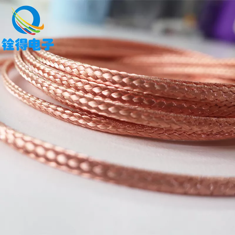 ¿Cuál es el propósito de la trenza de cobre?