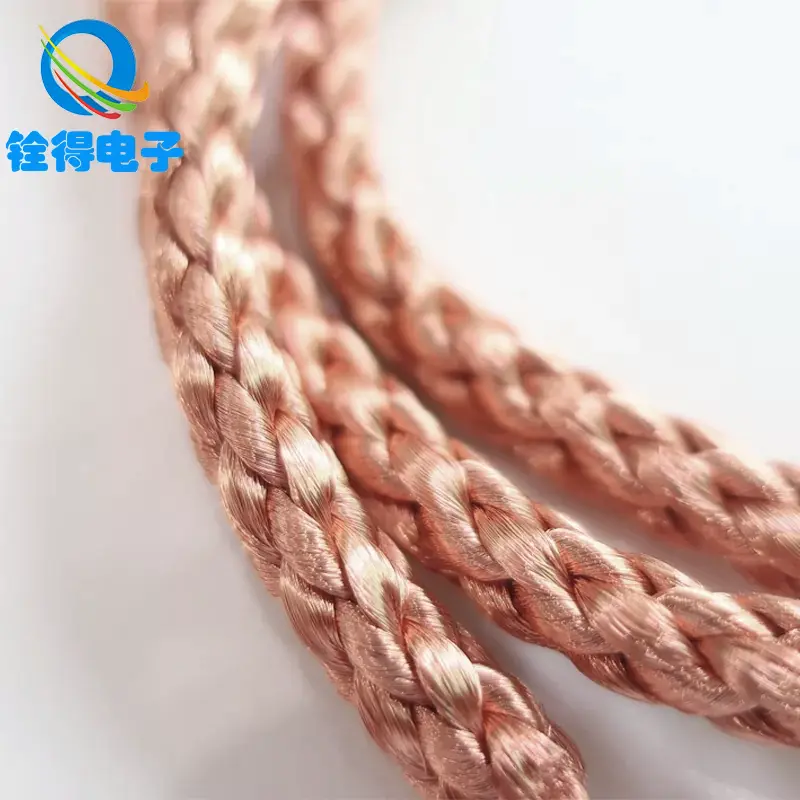 ¿Qué industrias usan comúnmente cables trenzados de cobre?
